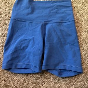 TNA action biker shorts - blue